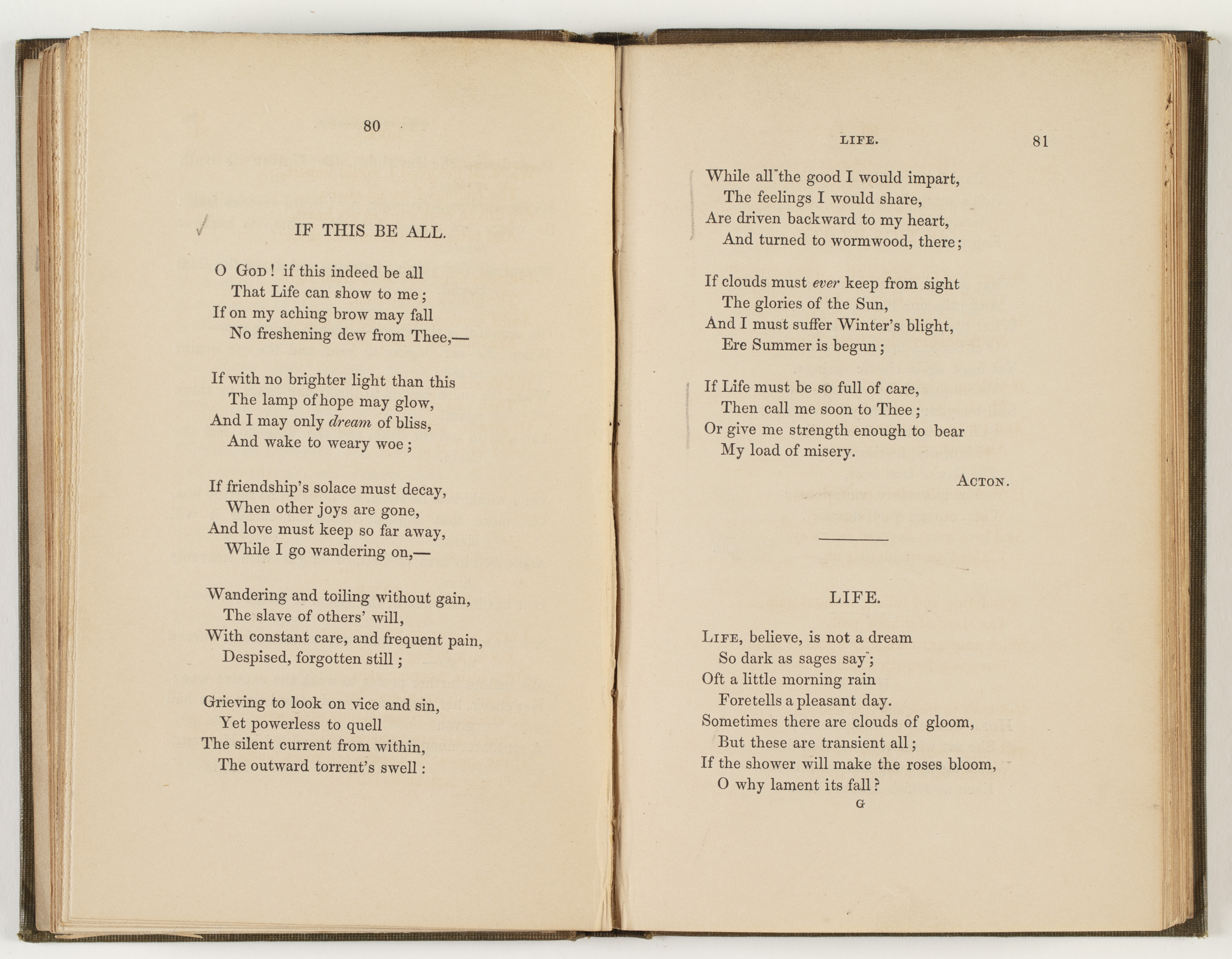 Poems / by Currer, Ellis, and Acton Bell