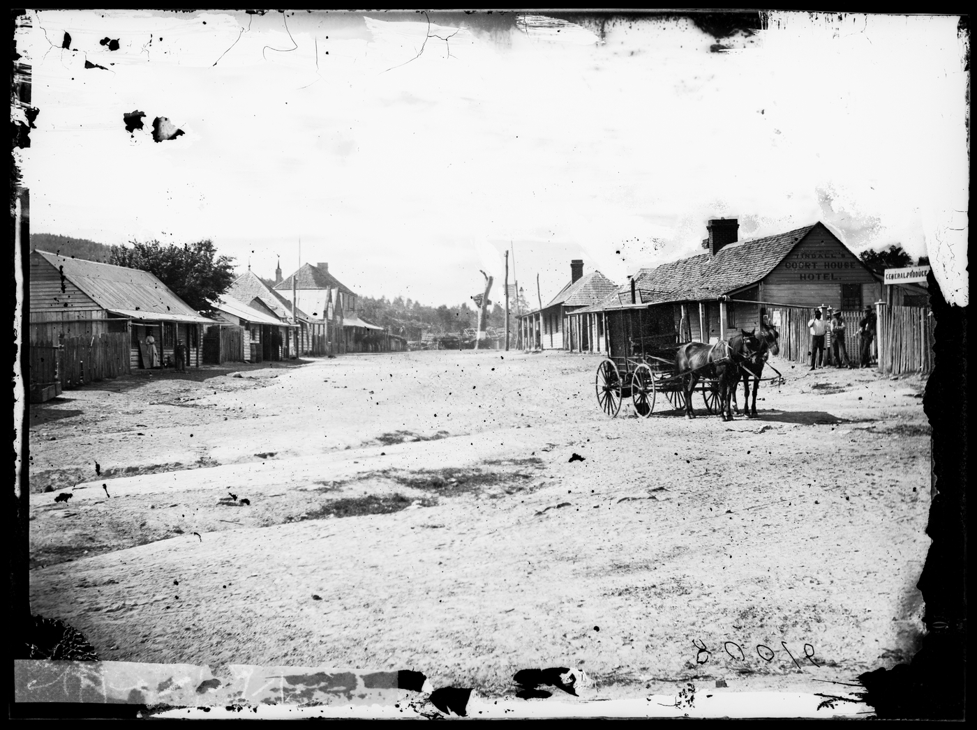 Merlin's mobile photographic studio in Mudgee Road, Tambaroora