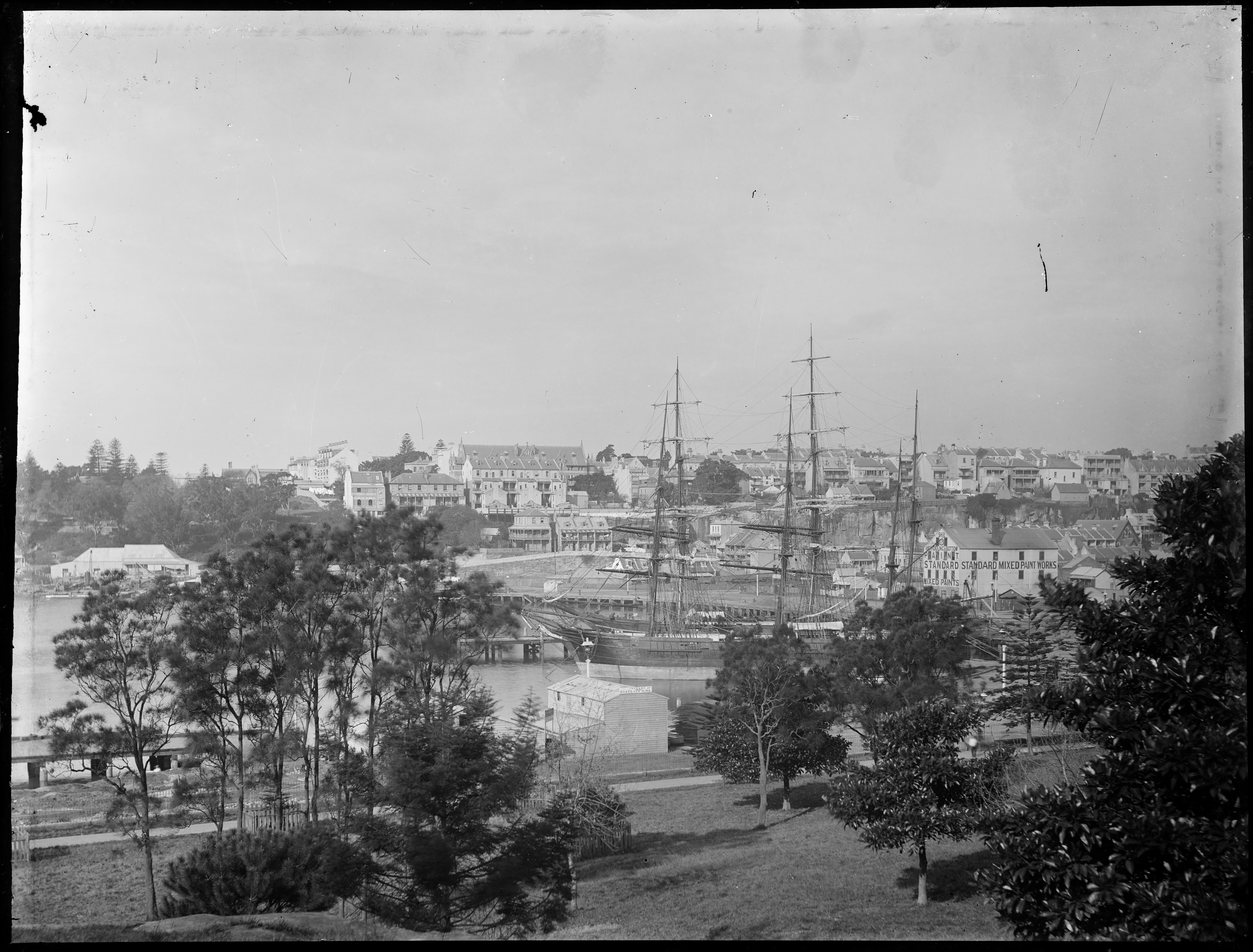 Box 02: Glass negatives including images of boating, beaches, motoring and houses in the Sydney region, ca 1890-1910