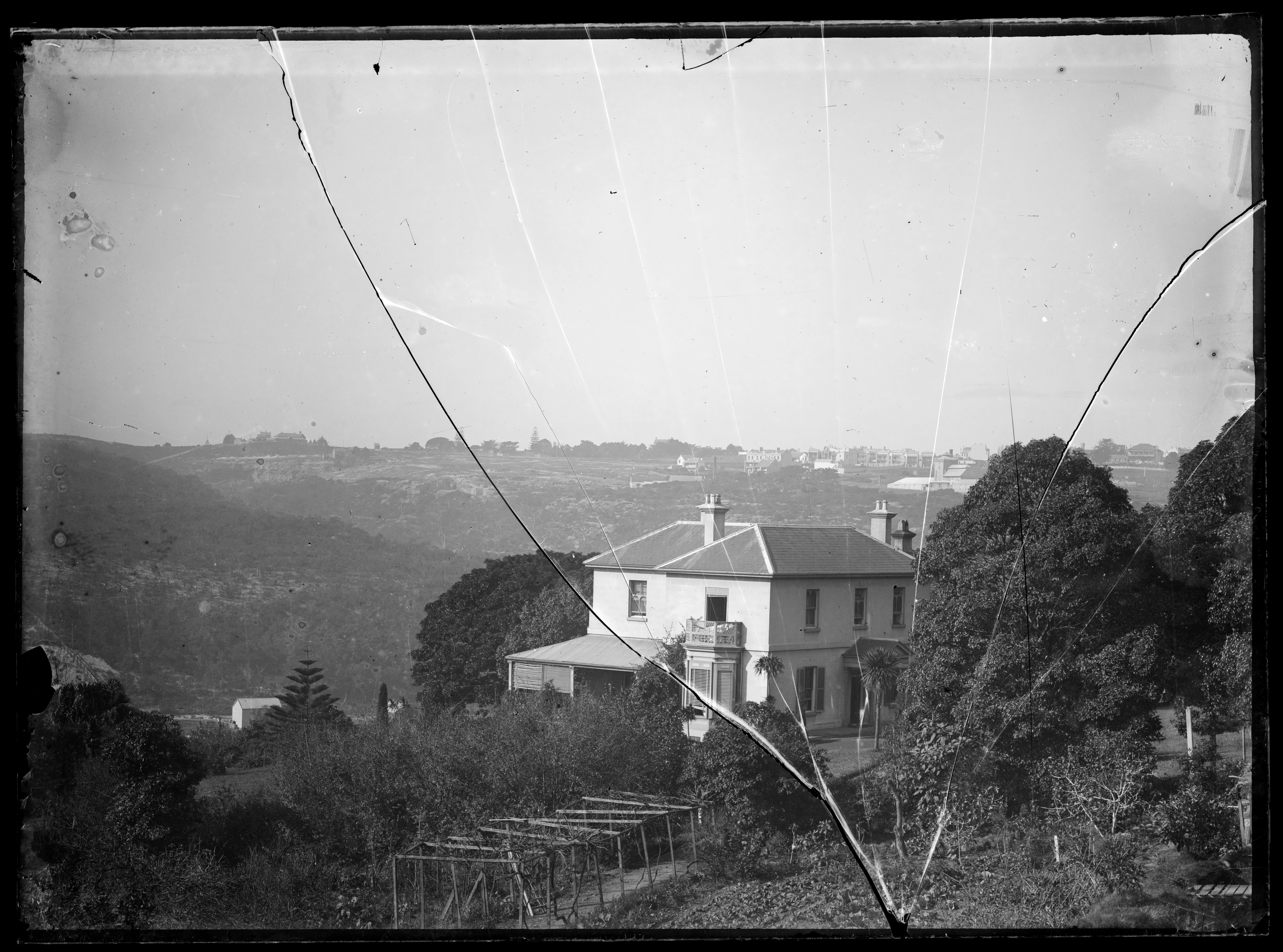 Hawthornden house, from Edgecliff Road, Woollahra 