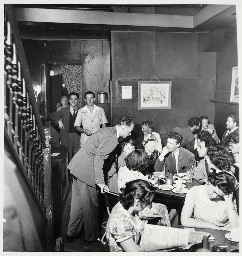 Lincoln Coffee Lounge, c.1949, by Brian Bird, Film negative, ON180/11