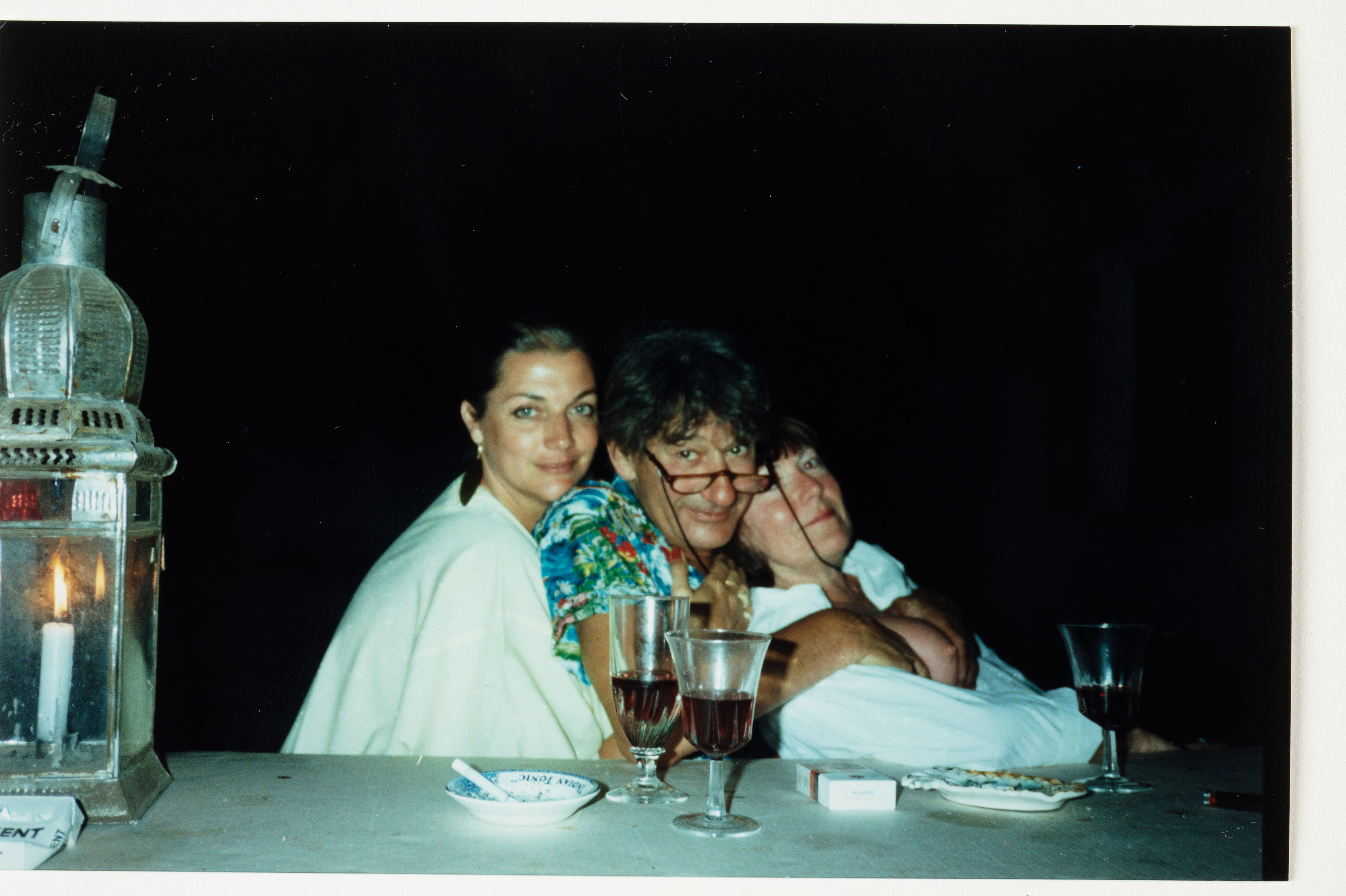 Maggie, Helmut and June at the Newtons’ holiday home in the south of France, around 1980. Photo by Amanda Tabberer. Reproduced with permission